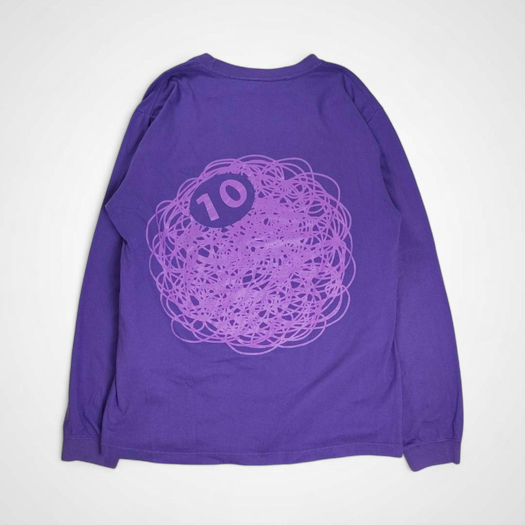 DAMA SURFBOARDS ダマ サーフボード / 10DAMA L/S TEE パープル SIZE:L