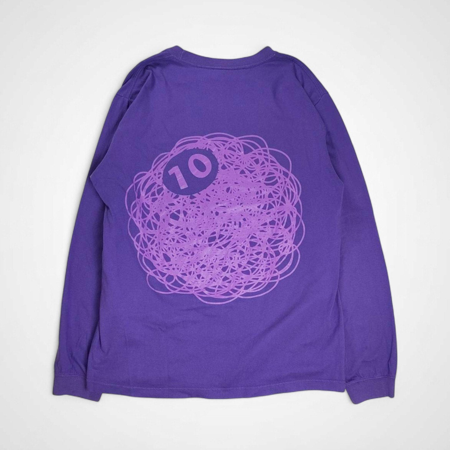 DAMA SURFBOARDS ダマ サーフボード / 10DAMA L/S TEE パープル SIZE:L