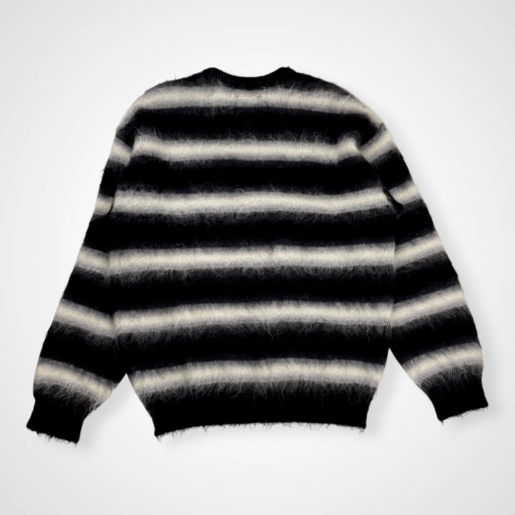 MINEDENIM マインデニム / Blurry Border Mohair Knit Pullover モヘヤMIX 参考定価：48,000+tax SIZE:2