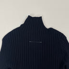 MM6 Maison Margiela / 21AW ショルダーボタンリブニット 参考定価：55,000程度 SIZE:S