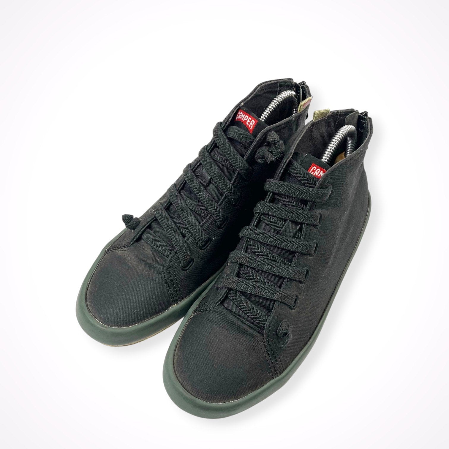 CAMPER / BNE アンクルブーツ コーティングキャンバス SIZE:39