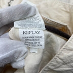 REPLAY リプレイ / コットンリネンジャケット ウイングプリント SIZE：M