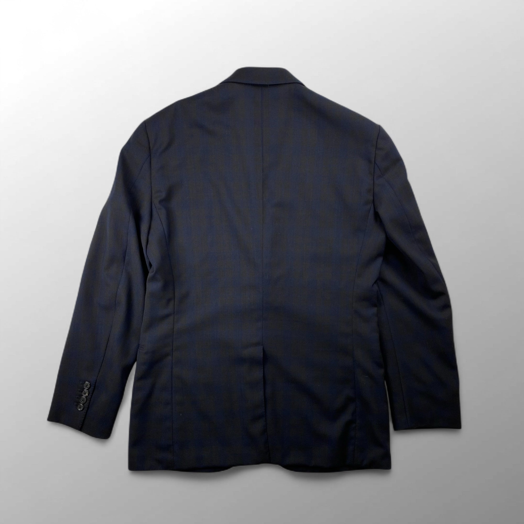 【極美品】 HERMES エルメス / チェック柄 アンコン テーラードジャケット SIZE:48