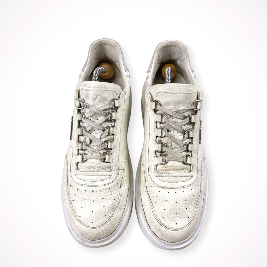 LOUIS VUITTON / ビバリーヒルズ ライン モノグラム レザー ローカットスニーカー 参考定価：160,000程度 SIZE：9 1/2
