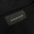 DIET BUTCHER SLIM SKIN / 12FW スラントダブルジップパーカー 参考定価：32,000程度 SIZE:2