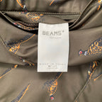 BEAMS PLUS ビームスプラス / Adventure Vest Polyester Animal Print 参考定価：28,000+tax SIZE:M