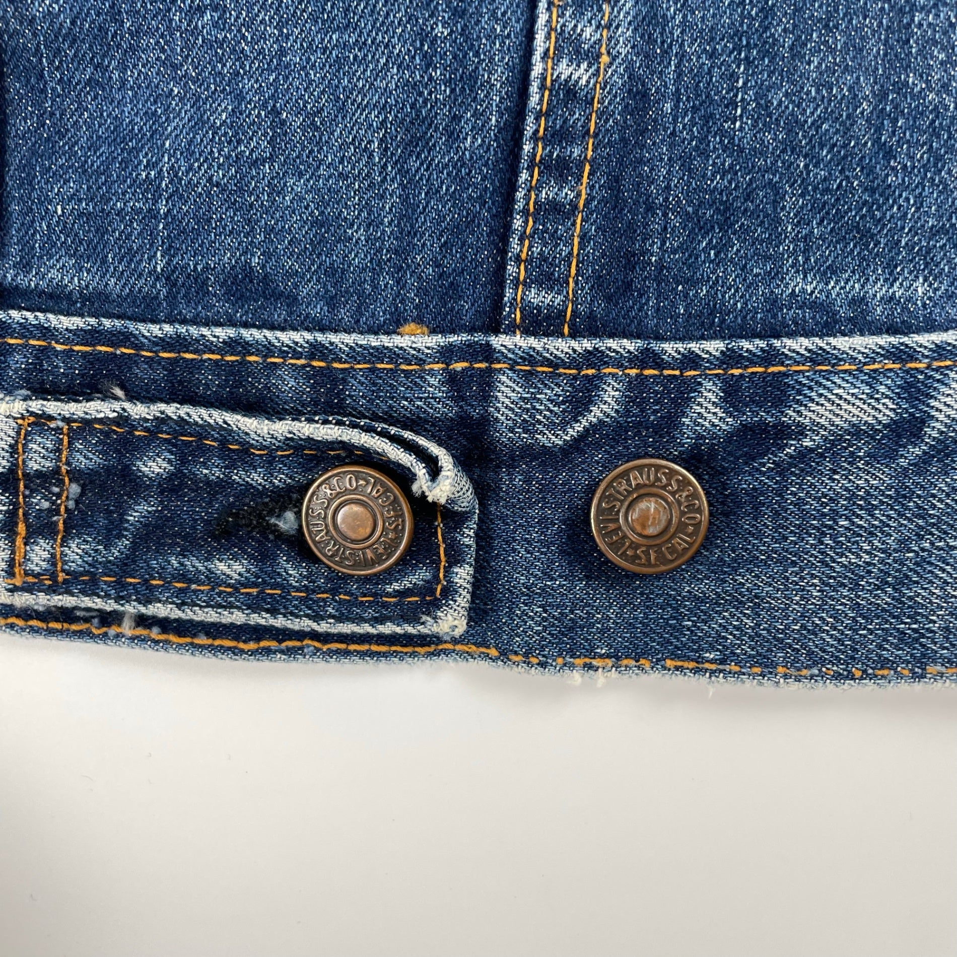 Levi's / 68-71年 70505BIG E 4th ボタン裏522 ケアタグ付