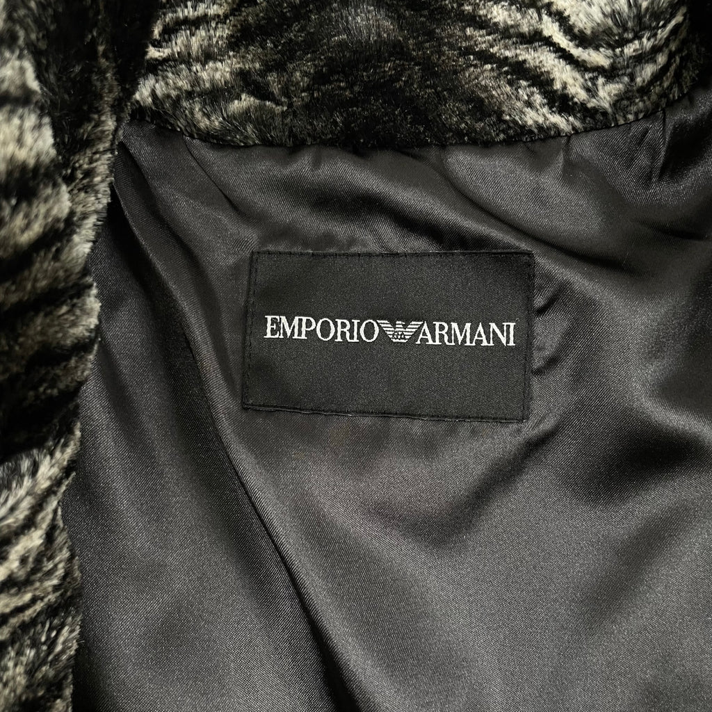 EMPORIO ARMANI / 総柄ベロアジャケット 参考定価：300,000程度 SIZE:42