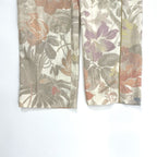 DRIES VAN NOTEN / アートフラワースラックス 参考定価：95,000程度 SIZE:36