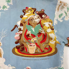 VINTAGE / 【E.T.】 USA製 ヴィンテージシーツリメイクシャツ SIZE:S(M程度)