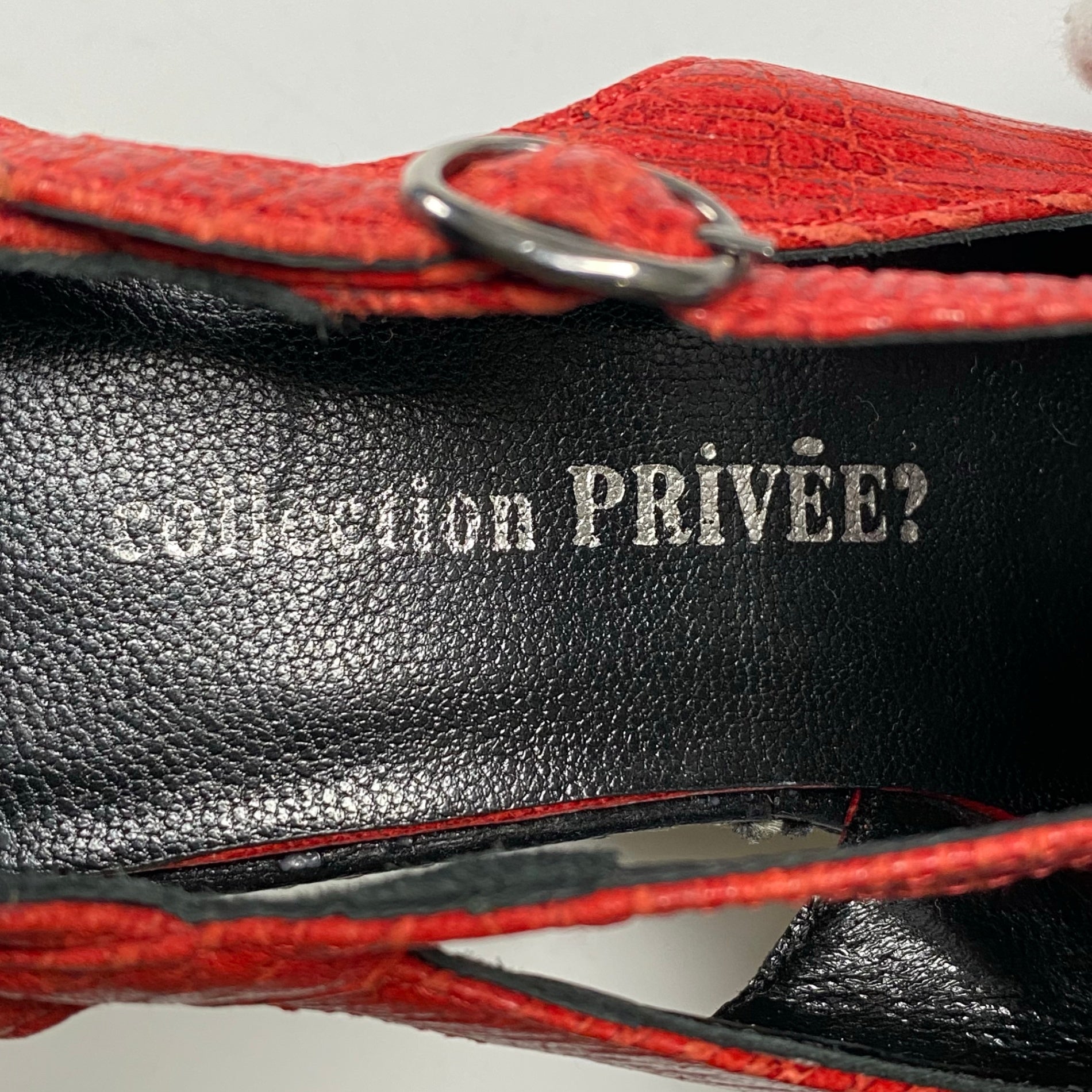 collection PRIVEE? コレクション プリヴェ / ウェッジソール レザーパンプス 参考定価：40,000程度 SIZE：35(23cm程度)