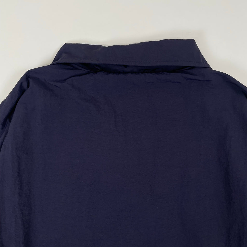 stacks bookstore × FIRST DOWN / コラボ 刺繍ロゴコーチジャケット ネイビー SIZE:XL