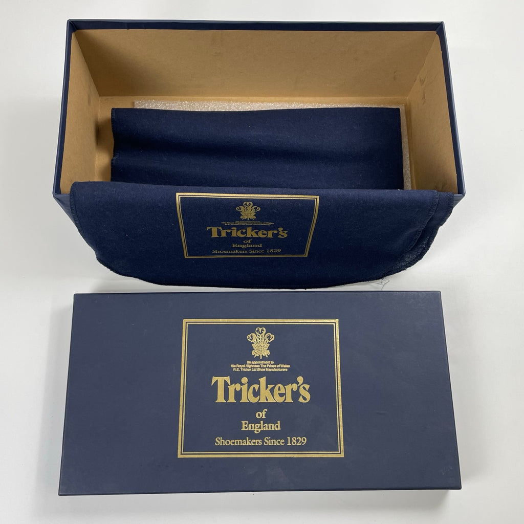 Tricker's トリッカーズ / BOURTON COUNTRY BOOTS 2トーンウイングチップ キャンバス×レザー SIZE：9(27.5cm程度)