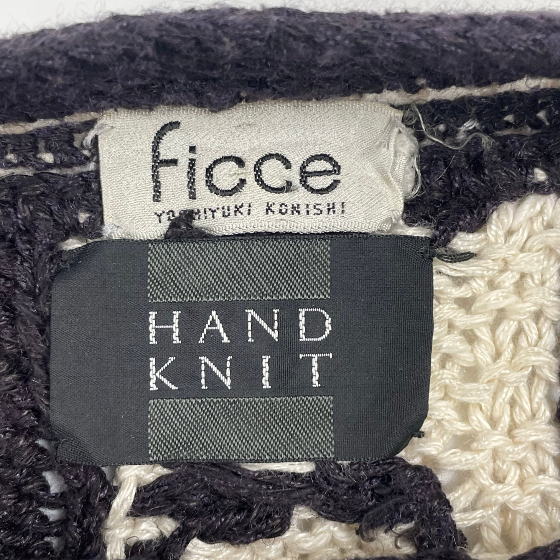 ficce yoshiyuki konishi フィッチェ / ヴィンテージハンドニット リネンMIX