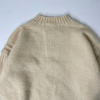 VINTAGE / 〈SUMMIT SPORTS〉 7-80s 英国製ガンジーニット SIZE:38