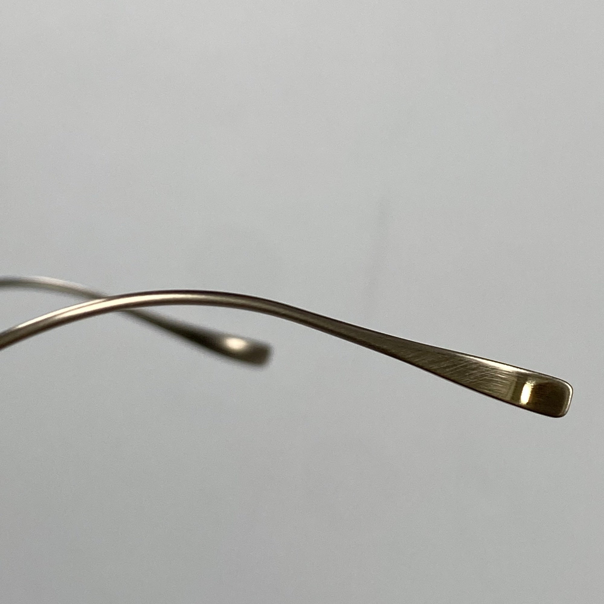 金子眼鏡 「VINTAGE」ライン / パント型 チタン BWG 度なしクリアレンズ  参考定価：40,000+tax