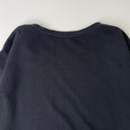 ISSEY MIYAKE MEN / 凹凸タイトリブTEE ブラック SIZE:1
