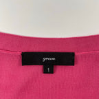 green(HYKE) / シルク100％ バルーンカーディガン 参考定価：28,000程度 SIZE:1