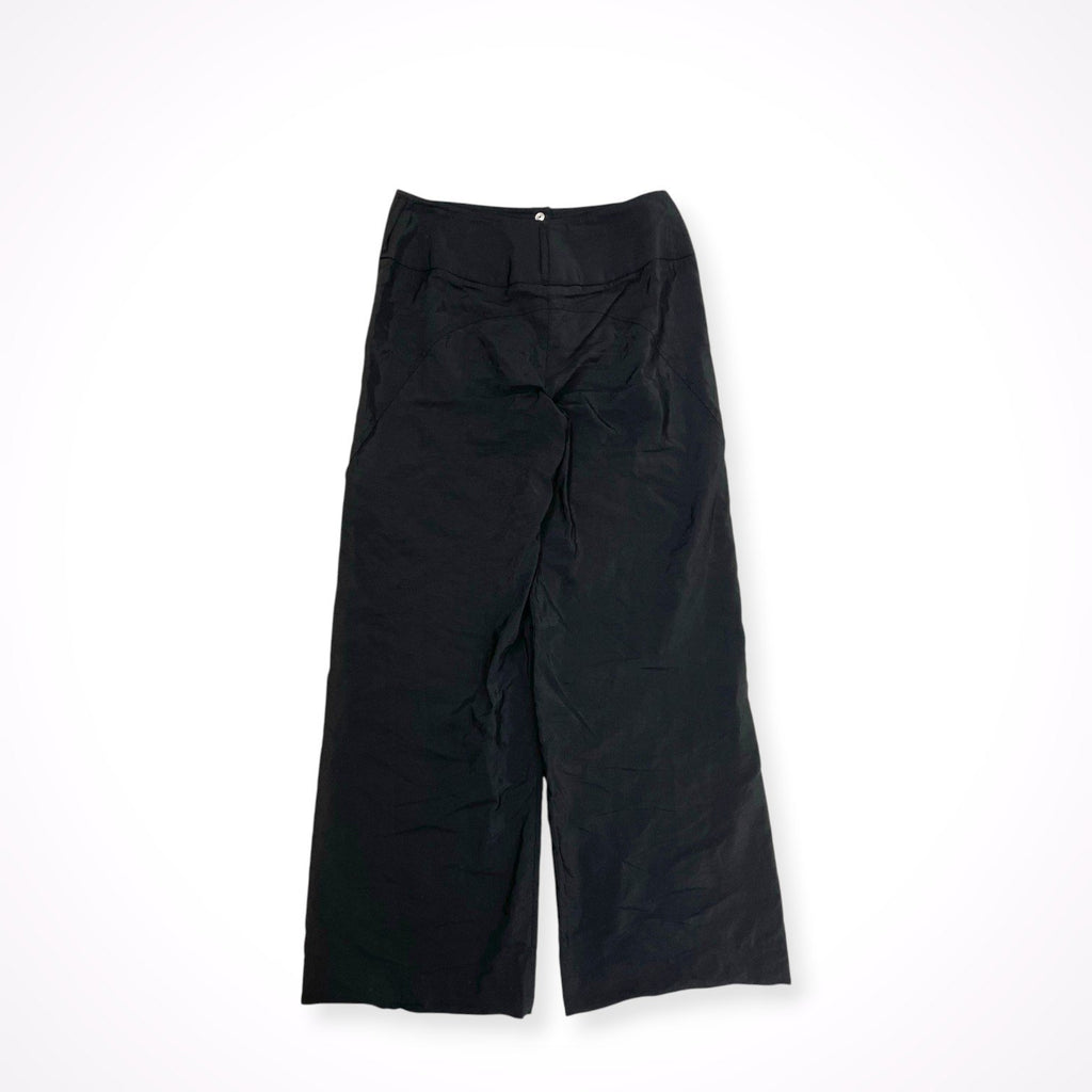 GIORGIO ARMANI / ナイロンタッチ ワイドパンツ イタリア製 SIZE:W77cm