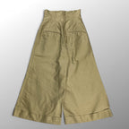 ELIN エリン / Chino patch-poc cropped pt チノ ハイウエストパンツ 参考定価：35,000+tax SIZE:38(M程度)