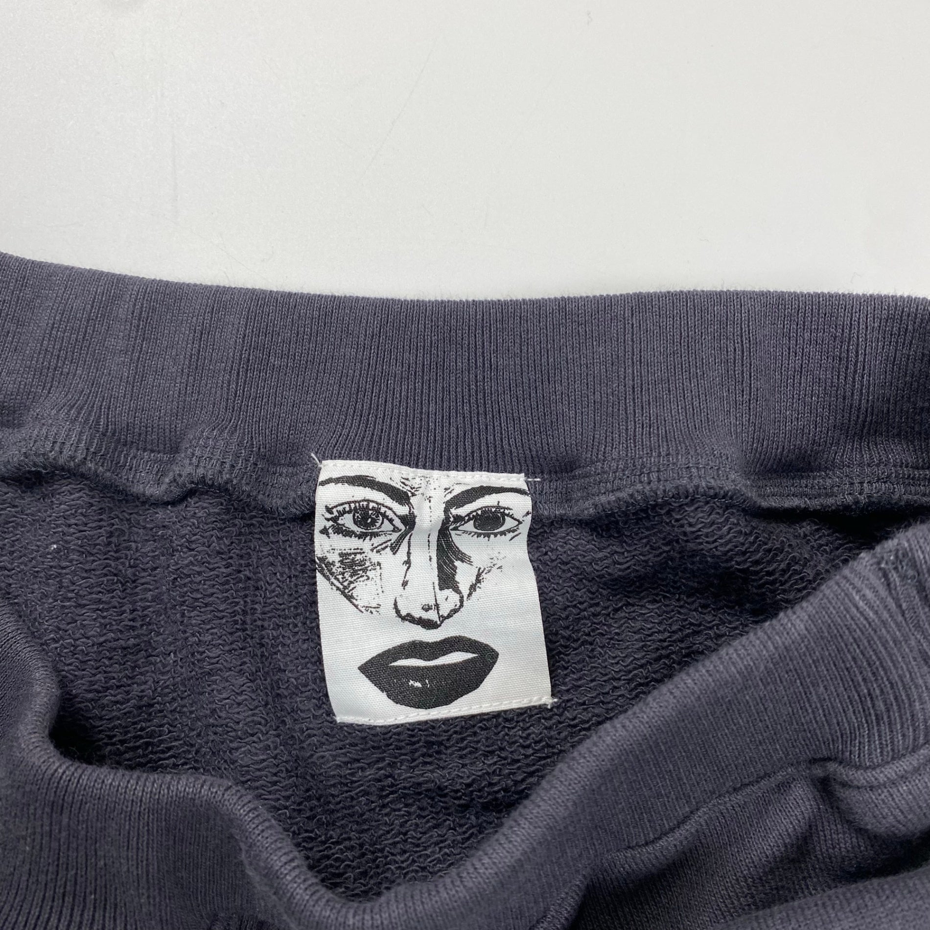 jumpinjapflash 「H アッシュ」 / ヴィンテージスウェット リメイクスカート 墨黒