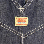 SOMETHING × FREAK'S STORE サムシング フリークスストア / コラボデニムオーバーオール 参考定価：13,630+tax SIZE:S