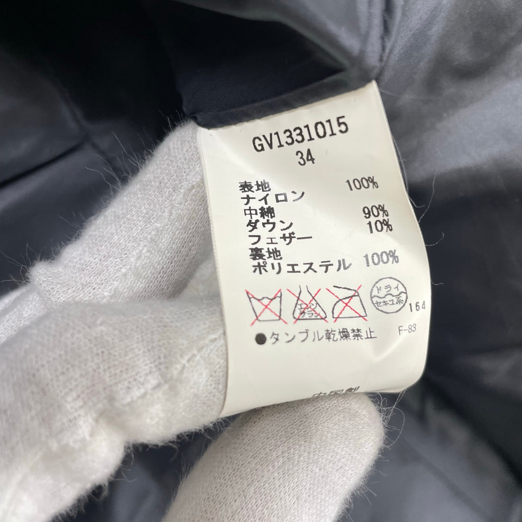 G.V.G.V ジーヴィージーヴィー / ダウンスカート 参考定価：50,000程度 SIZE:34
