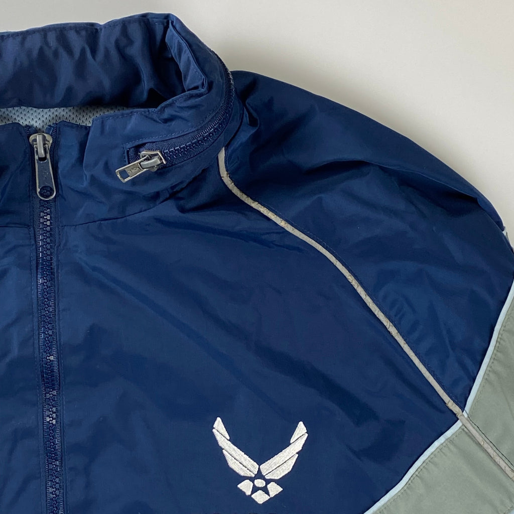 U.S.AIR FORCE PTU / トレーニングジャケット リフレクター ミリタリー キムタク着用 SIZE：X-LARGE REGULAR