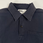 MHL. / 日本製コットンプルオーバーシャツ VINTAGE COTTON TWILL 参考定価：24,000程度 SIZE:S