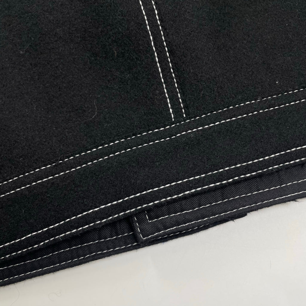 I am I in fact アイアムアイ インファクト / MELTON stitch ブルゾン  参考定価：23,000+tax SIZE:FREE