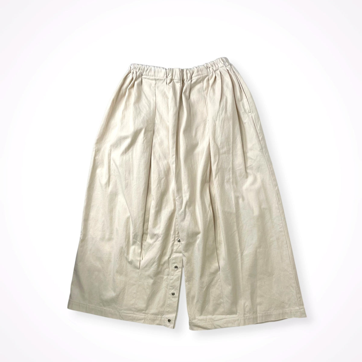NAPRON / ヘビーキャンバス クロップドワイドパンツ 参考定価：17,000程度 SIZE:1.5(S)
