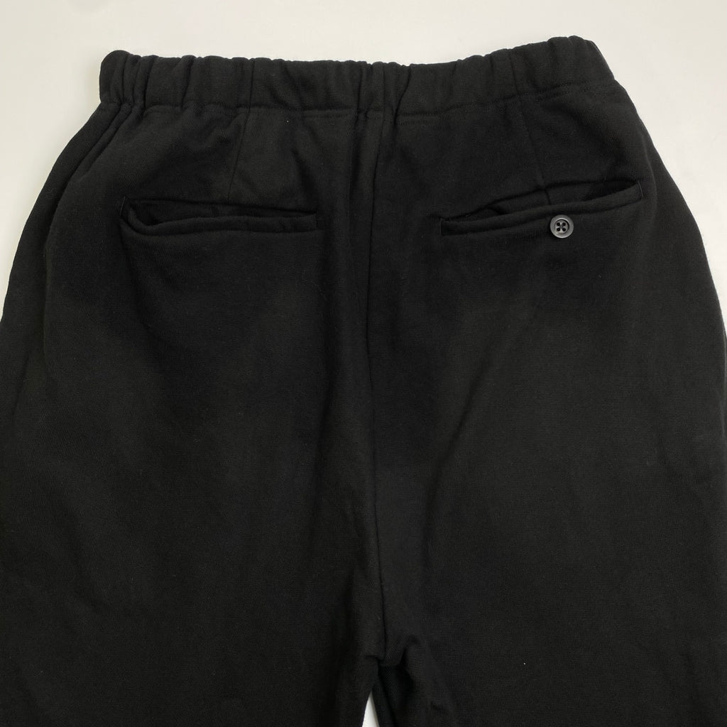 ANCELLM アンセルム / TUCK SWEAT PANTS スウェットパンツ 25AW ブラック SIZE：1