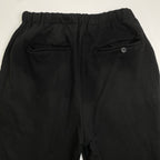 ANCELLM アンセルム / TUCK SWEAT PANTS スウェットパンツ 25AW ブラック SIZE：1