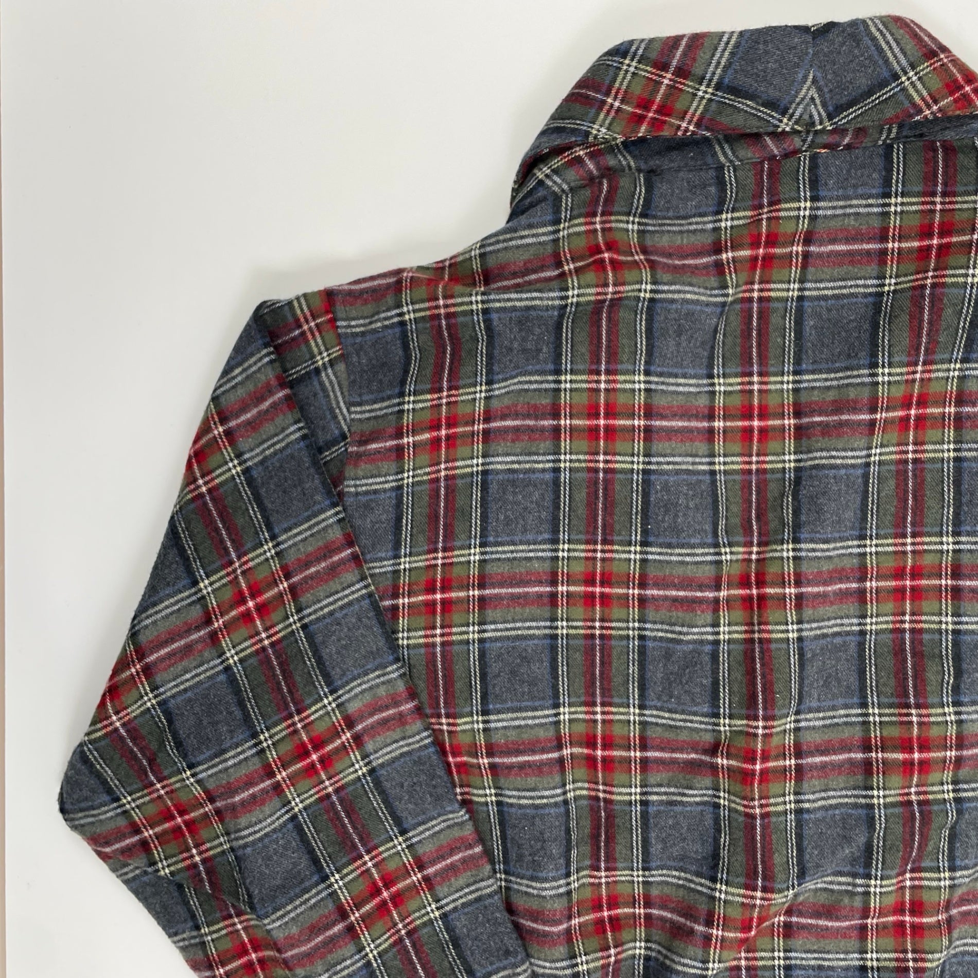 L.L. Bean エルエルビーン / スコッチプラッドフランネルローブ 参考定価：13,000+tax SIZE：S