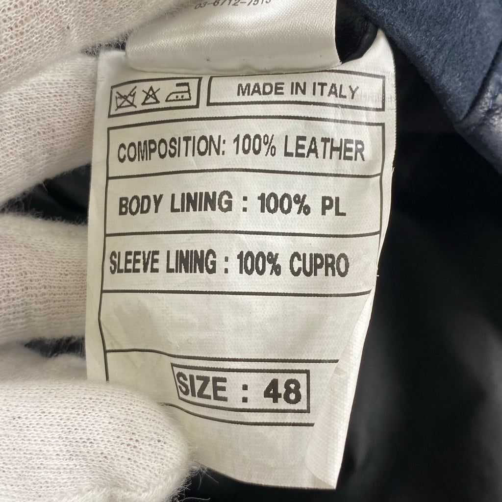 【干場 義雅さん別注】 SANNINO サンニーノ / M-65タイプ ラムレザー スエード ジャケット SIZE：48