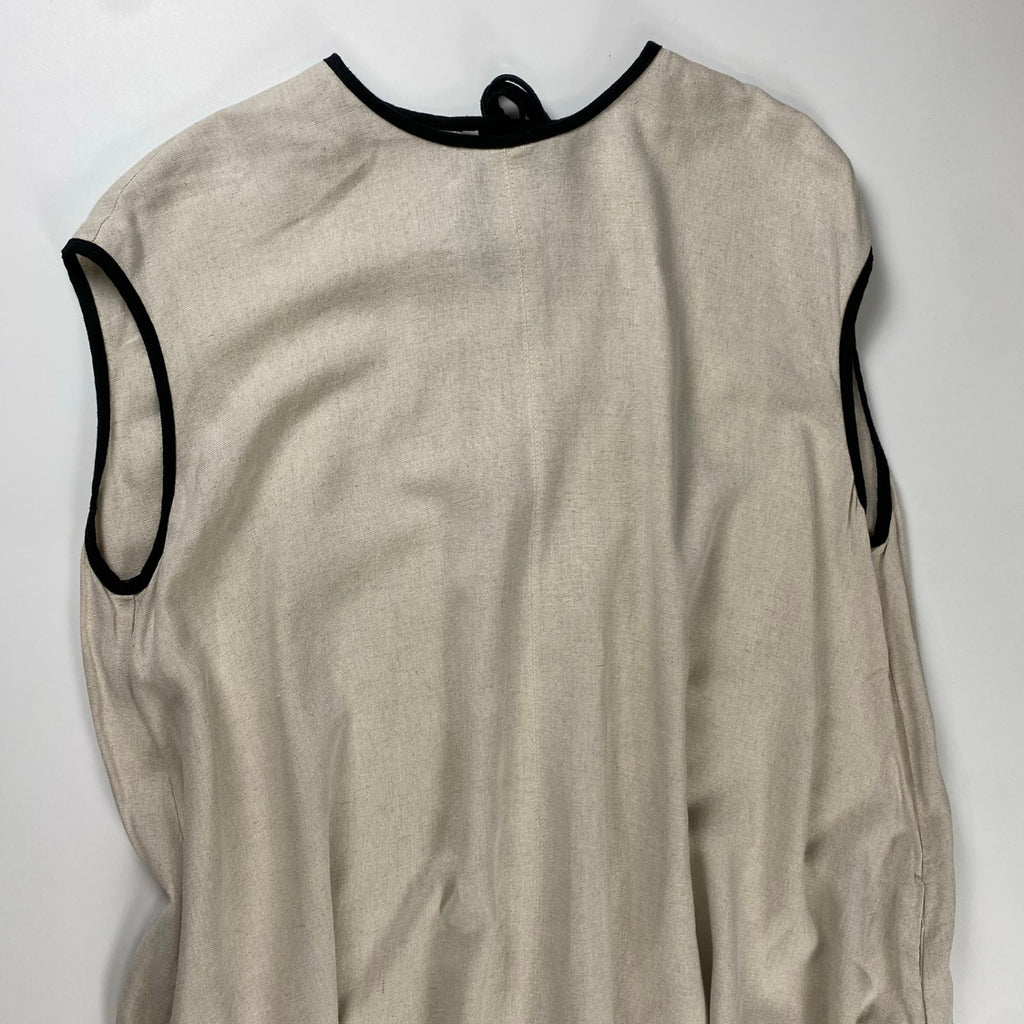 URBAN RESEARCH DOORS アーバンリサーチドアーズ / リネンレーヨンバイカラーワンピース 参考定価：10,000+tax SIZE:M