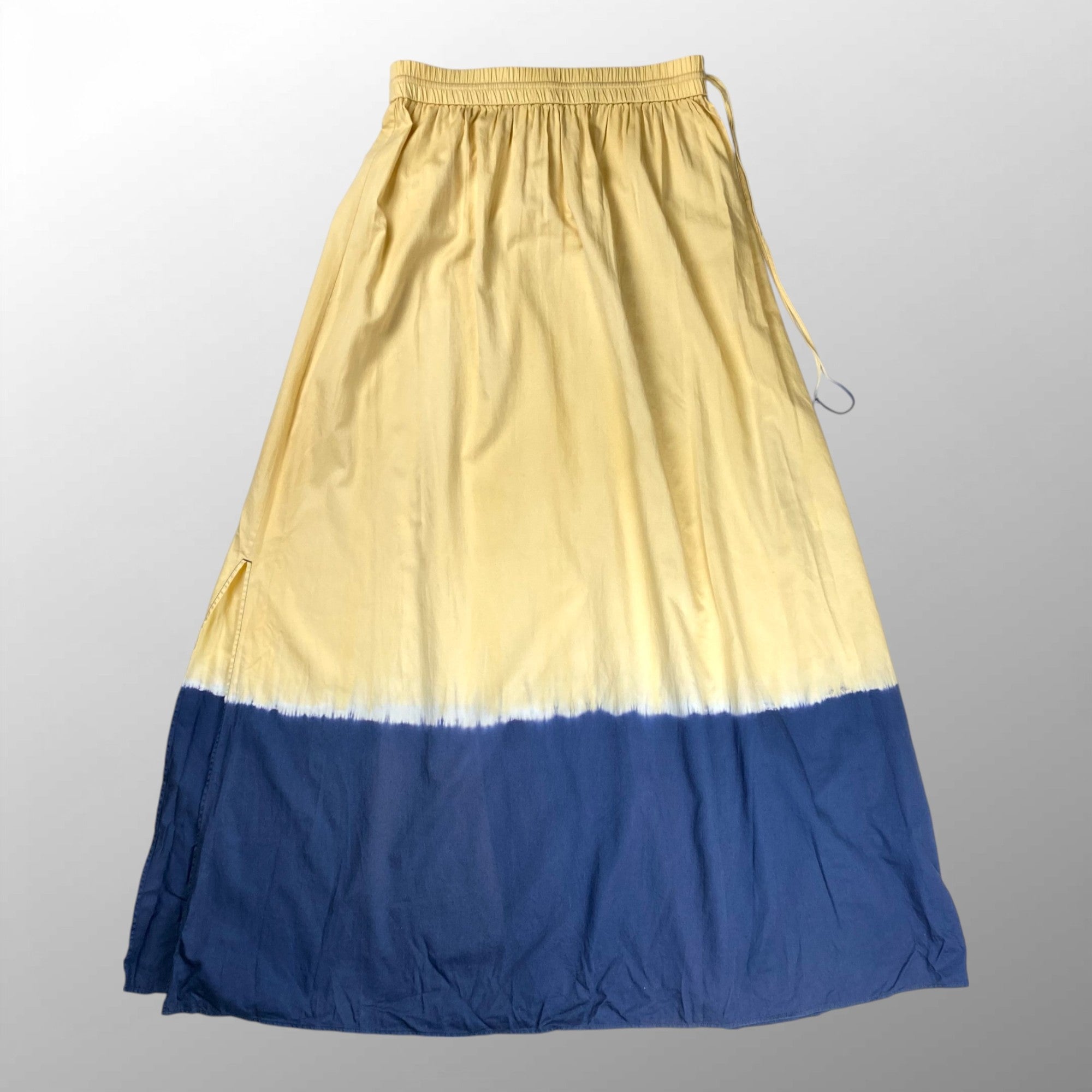 MACPHEE マカフィー / ディップダイ ギャザーマキシスカート 24SS 参考定価：23,000+tax size：36