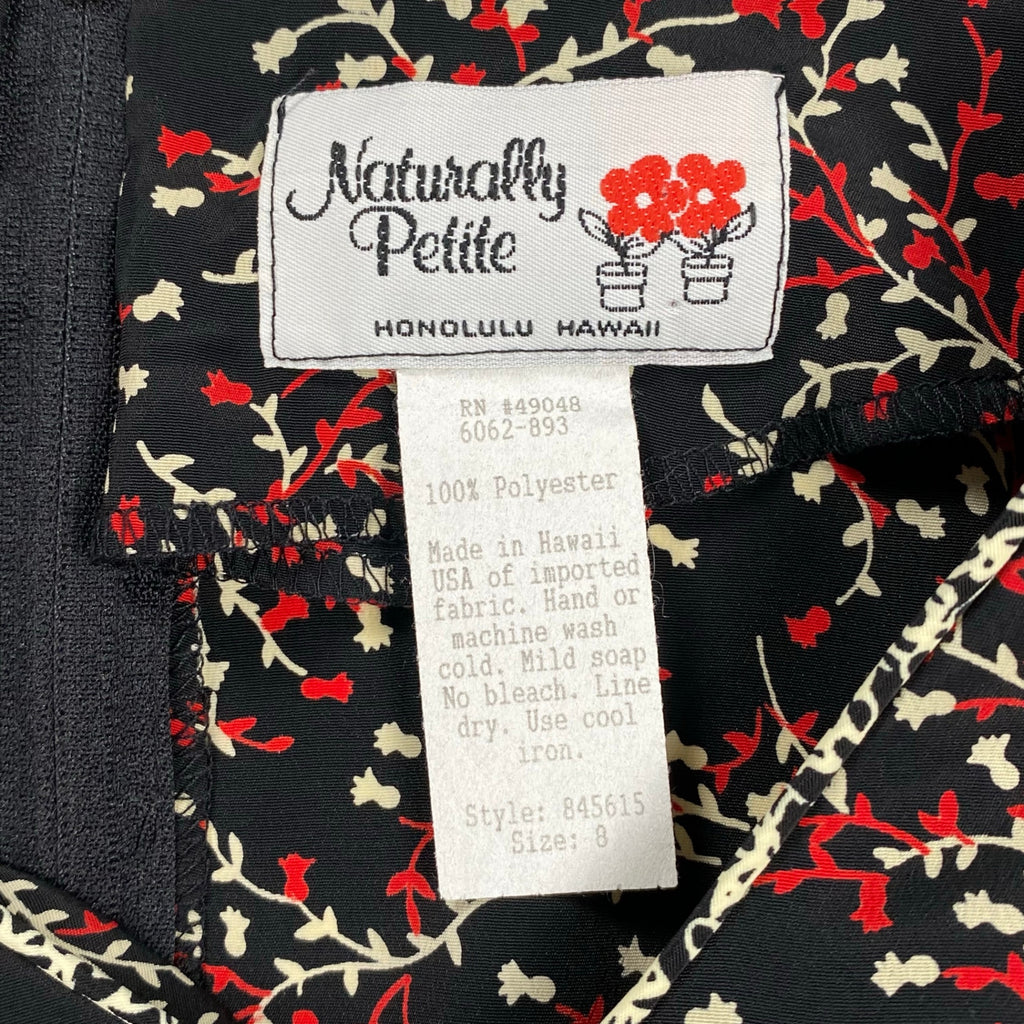 Naturally Petite / ヴィンテージワンピース リバティドレス  MADE IN HAWAII 80s SIZE:8(M程度)