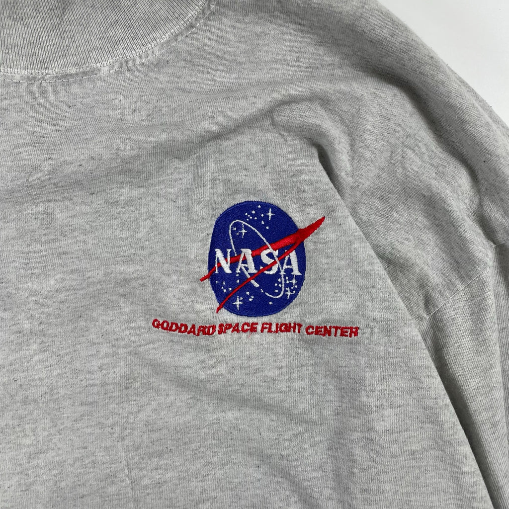 COTTON DELUXE / 「NASA」刺繍Tシャツ