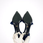 GIORGIO ARMANI / サテンヒールパンプス 美品 参考定価：160,000程度