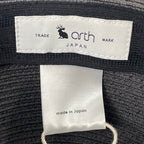 arth / シルクMIXハット 未使用品 参考定価：14,000+tax