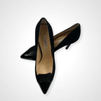 SEVEN TWELVE THIRTY / コンビパンプス ブラック 参考定価：28,000程度 SIZE：24.5cm