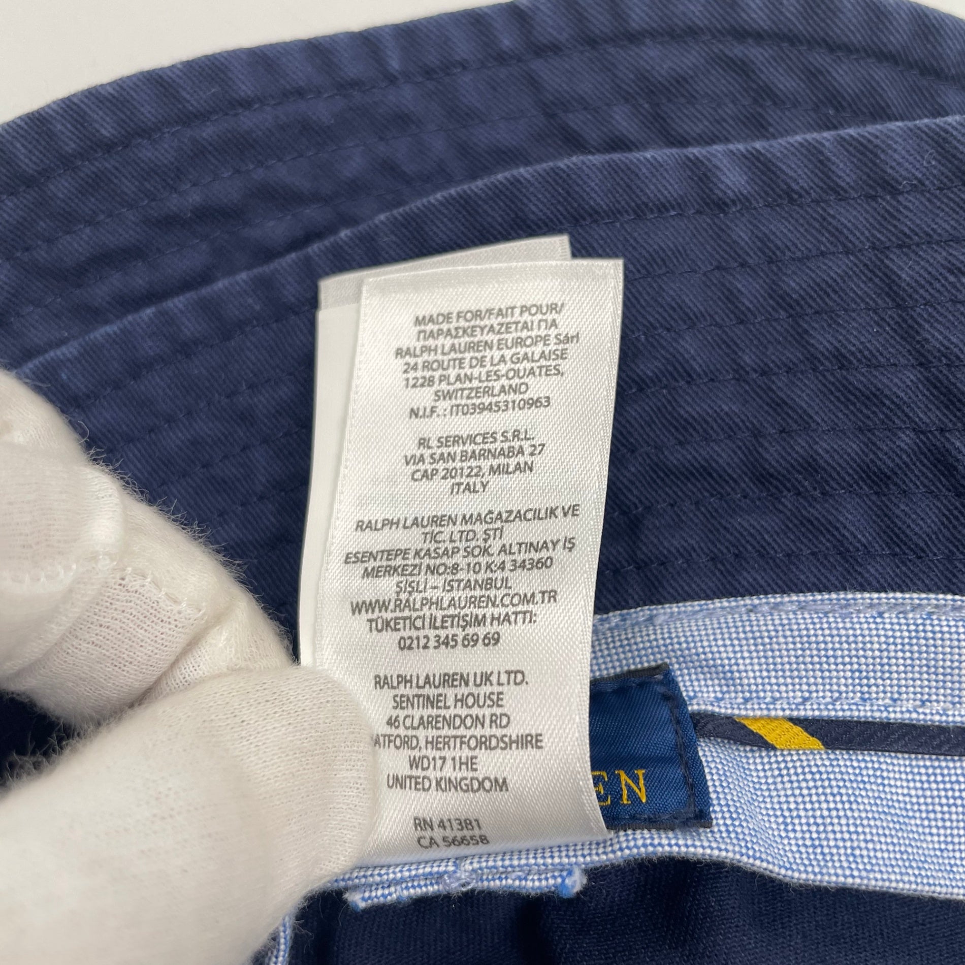 POLO RALPH LAUREN ポロラルフローレン / バケットハット 刺繍ポニー 参考定価：10,000程度