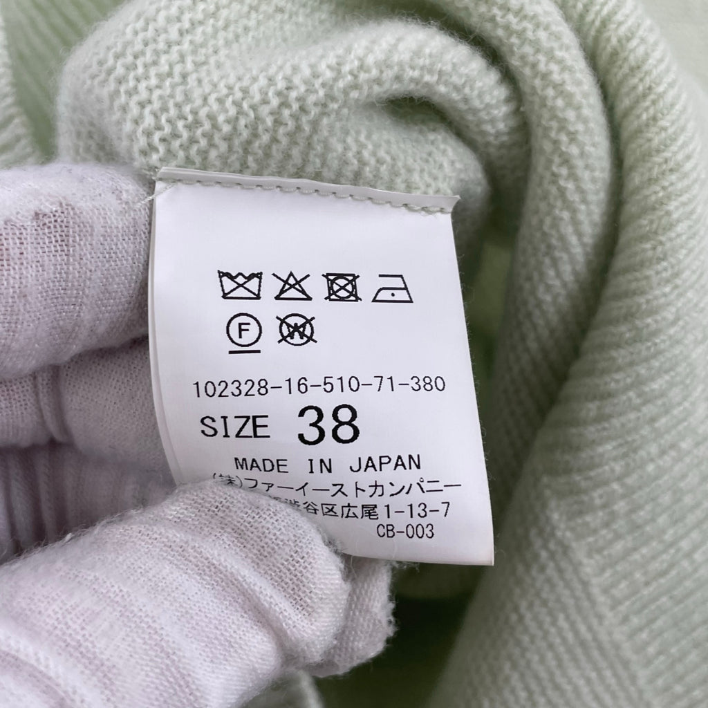 ANAYI / 紡毛ガーターペザントパフ プルオーバー 参考定価：26,000+tax SIZE:38