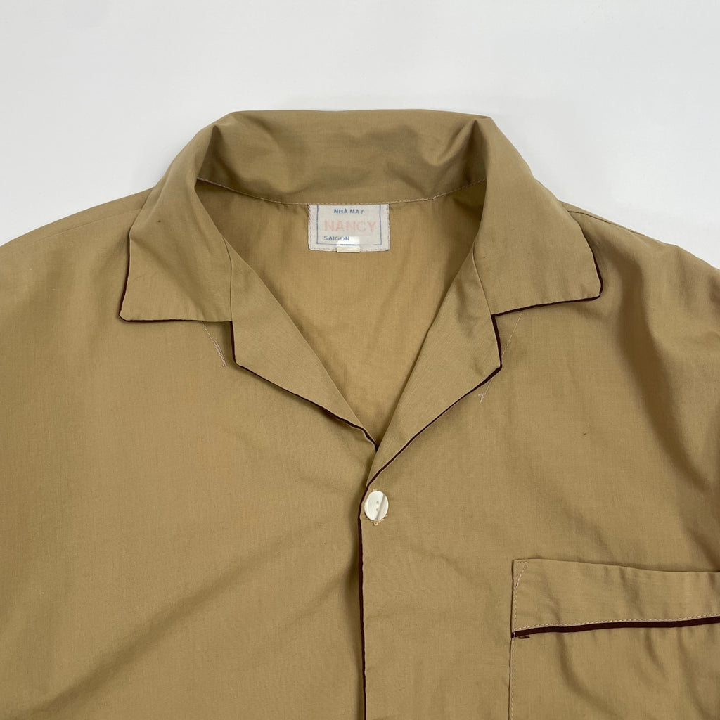 VINTAGE ヴィンテージ / オープンカラーシャツ ベージュ SIZE:XL