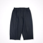 HOMME PLISSE ISSEY MIYAKE / 23年 7分丈プリーツワイドパンツ ブラック SIZE：3