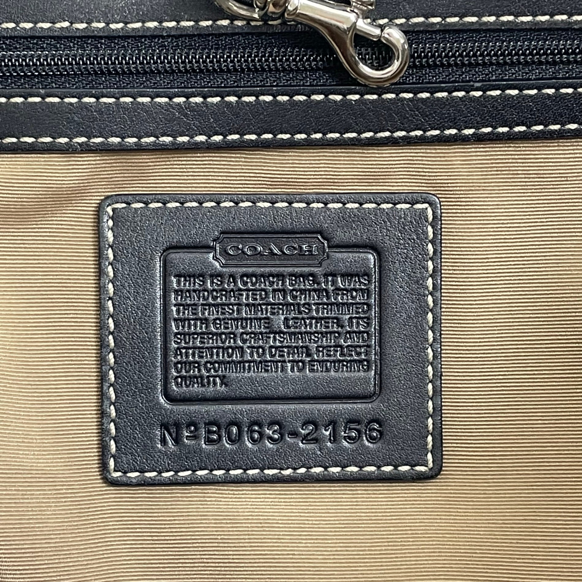 COACH / シグネチャー ワンショルダーバッグ 2156 A4可能