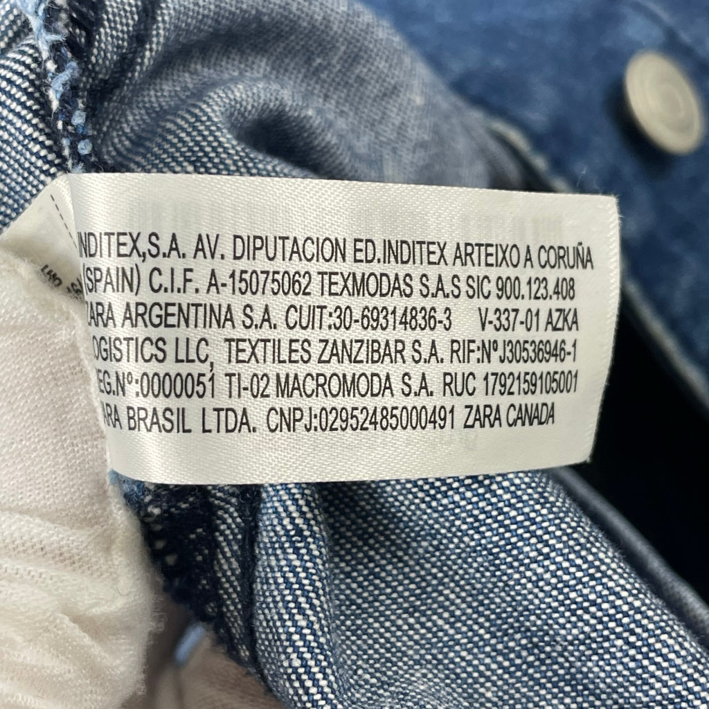 ZARA ORIGINS / デニムスウィングトップ 高級ライン SIZE:L