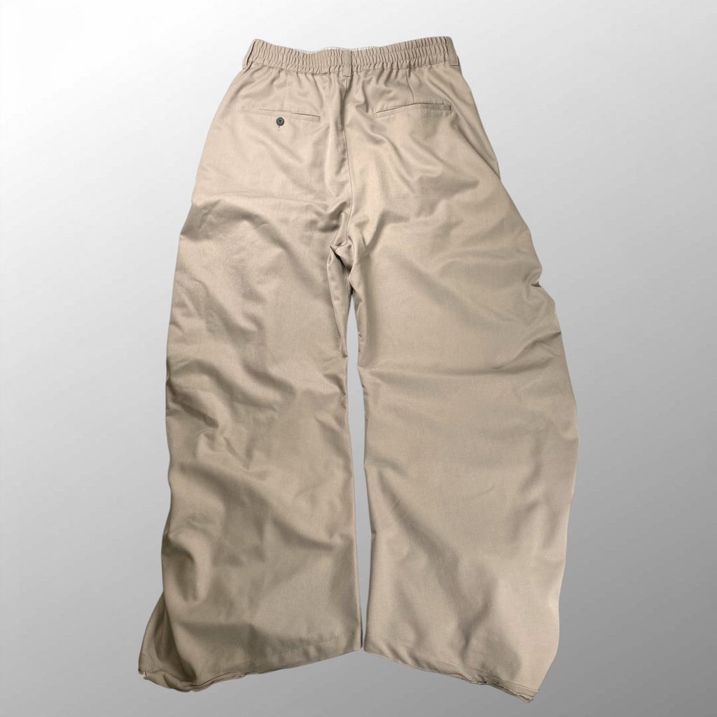 MAISON SPECIAL メゾンスぺシャル / ダブルウエスト サイドギャザー ワイドパンツ 参考定価：25,000+tax SIZE:1