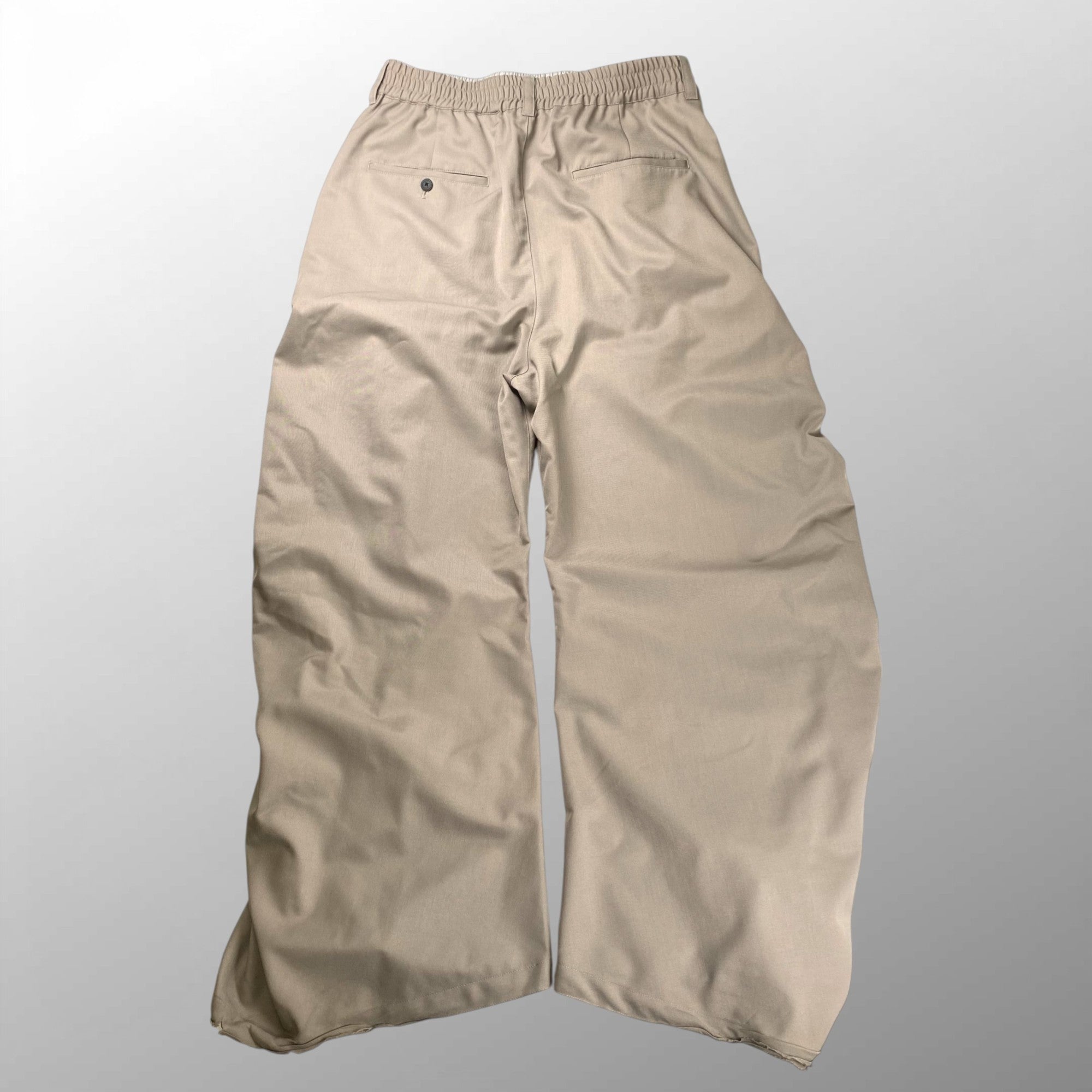 MAISON SPECIAL メゾンスぺシャル / ダブルウエスト サイドギャザー ワイドパンツ 参考定価：25,000+tax SIZE:1